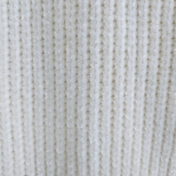 Prana Women's Off White Chenille Chanavey Sweater Sz XL Cozy Soft Cropped - Picture 3 of 14